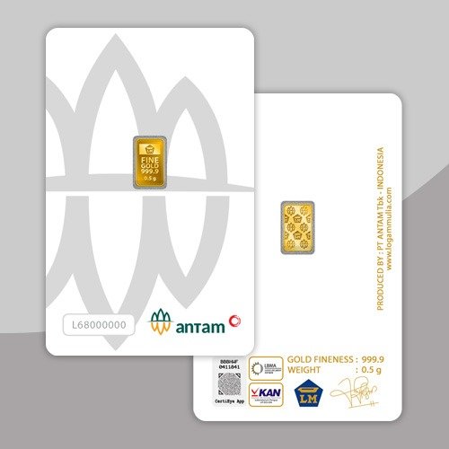 Emas Batangan 0.5 gr