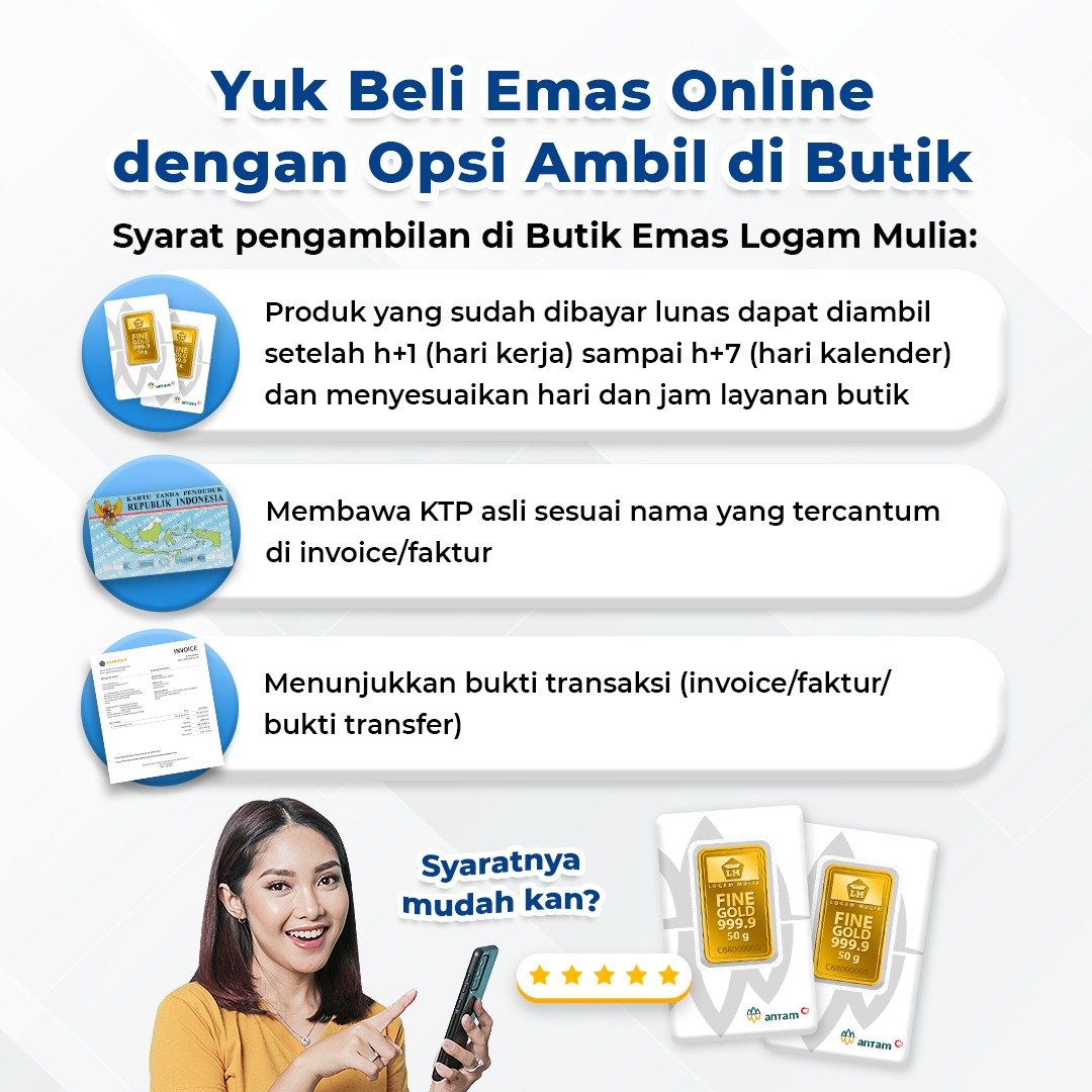 BELI EMAS ONLINE AMBIL DI BUTIK