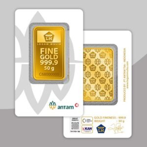 Emas Batangan ANTAM 50 gr