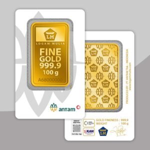 Emas Batangan ANTAM 100 gr